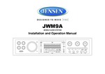 Jensen JWM9A Audio System Manual