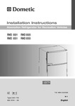 RMD 8555 Installation Instructions 