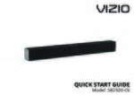 Vizio SB2920 C6 Sound Bar